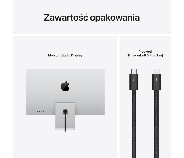 Apple Studio Display 27" 5K Regulacja pochylenia i wysokości - 1506519 - zdjęcie 9